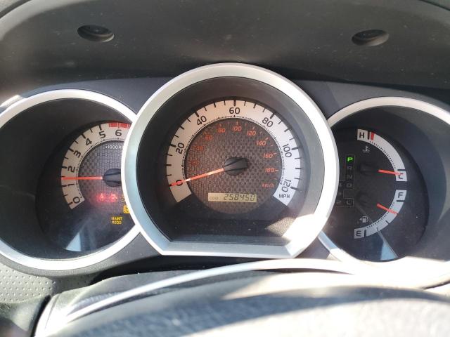 5TFJU4GN2BX010606 - 2011 TOYOTA TACOMA DOUBLE CAB PRERUNNER SILVER photo 9