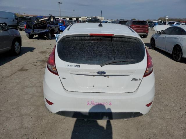 3FADP4EJ7JM114541 - 2018 FORD FIESTA SE WHITE photo 6