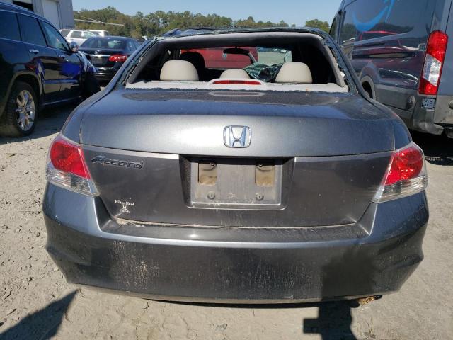 1HGCP26858A025176 - 2008 HONDA ACCORD EXL GRAY photo 6