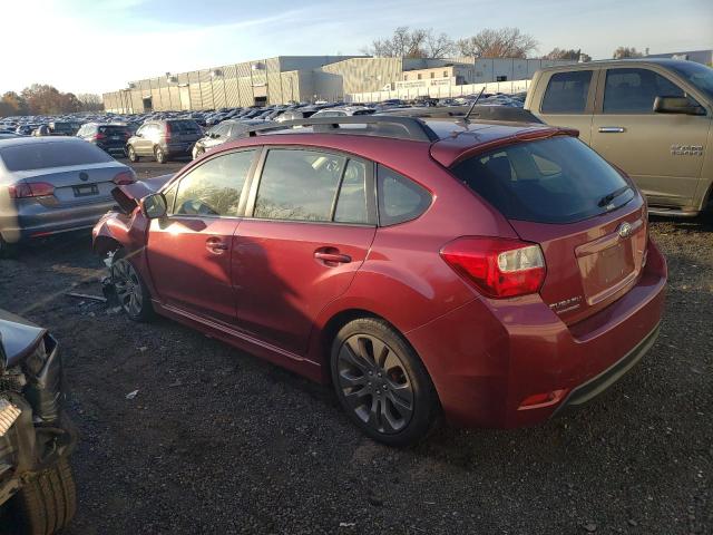 JF1GPAL69E8249413 - 2014 SUBARU IMPREZA SPORT PREMIUM MAROON photo 2