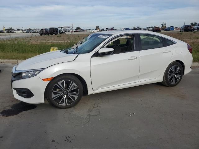 JHMFC1F70JX041926 - 2018 HONDA CIVIC EXL თეთრი ფოტო 1