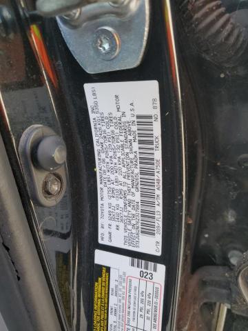 5TEJU62N76Z317884 - 2006 TOYOTA TACOMA DOUBLE CAB PRERUNNER BLACK photo 12