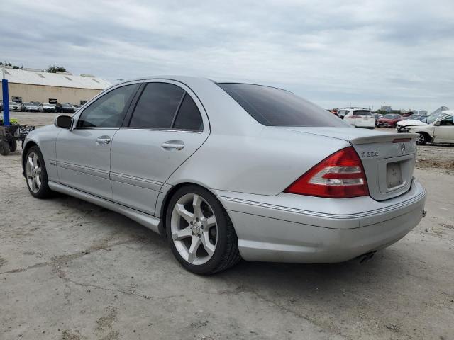 WDBRF52H97E023245 - 2007 MERCEDES-BENZ C 230 SILVER photo 2