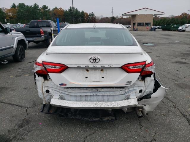 4T1G11BK6LU007396 - 2020 TOYOTA CAMRY SE WHITE photo 6