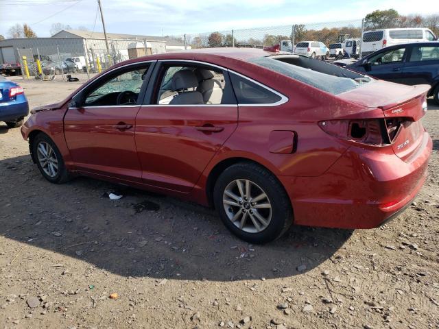 5NPE24AF2GH265557 - 2016 HYUNDAI SONATA SE RED photo 2