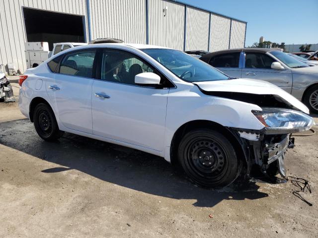 3N1AB7AP5HY387295 - 2017 NISSAN SENTRA S WHITE photo 4