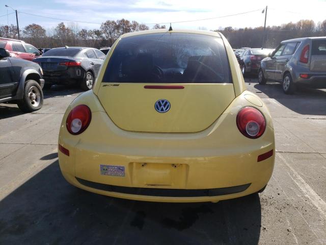 3VWPW3AG3AM017459 - 2010 VOLKSWAGEN NEW BEETLE YELLOW photo 6