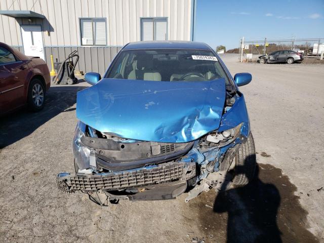 JHMZE2H55AS005204 - 2010 HONDA INSIGHT LX BLUE photo 5