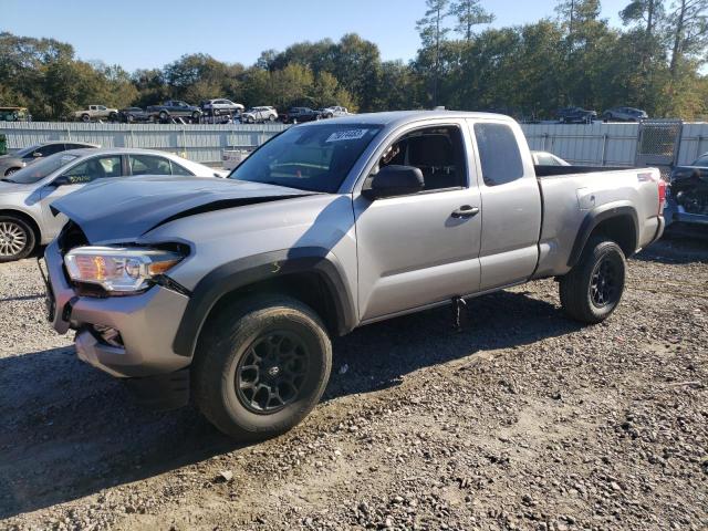 3TYRX5GN8LT004076 - 2020 TOYOTA TACOMA ACCESS CAB ვერცხლისფერი ფოტო 1