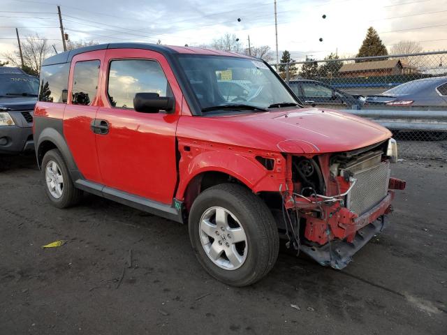 5J6YH28695L020747 - 2005 HONDA ELEMENT EX RED photo 4