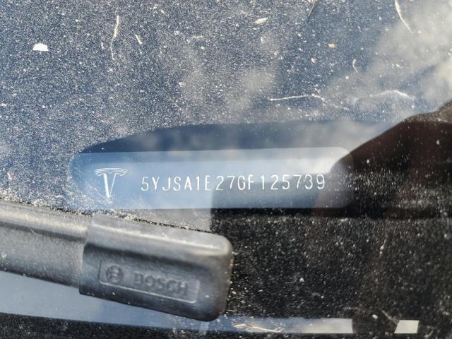 5YJSA1E27GF125739 - 2016 TESLA MODEL S Qara foto 13