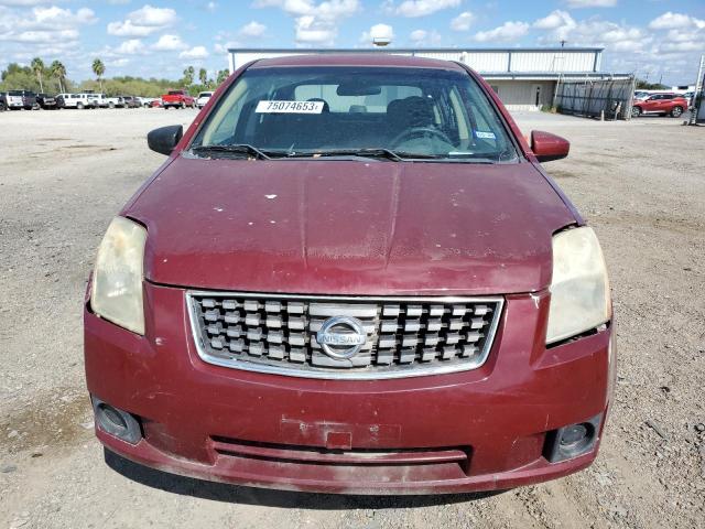 3N1AB61E87L665420 - 2007 NISSAN SENTRA 2.0 MAROON photo 5