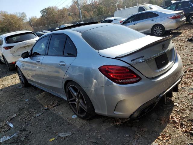 55SWF8HB2GU097323 - 2016 MERCEDES-BENZ C 63 AMG-S SILVER photo 2