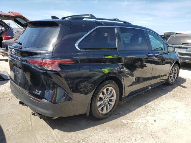 5TDJRKEC5NS098049 - 2022 TOYOTA SIENNA XLE BLUE photo 3