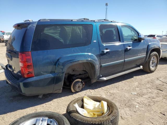 3GNFK16397G258543 - 2007 CHEVROLET SUBURBAN K1500 BLUE photo 3