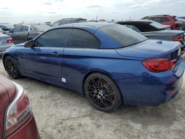 WBS4Z9C0XL5N76184 - 2020 BMW M4 BLUE photo 2