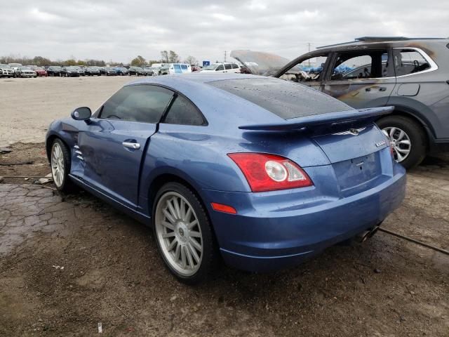 1C3AN79N35X049225 - 2005 CHRYSLER CROSSFIRE SRT-6 BLUE photo 2