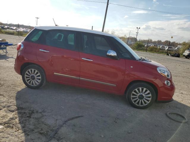 ZFBCFACH3EZ029873 - 2014 FIAT 500L LOUNGE RED photo 4