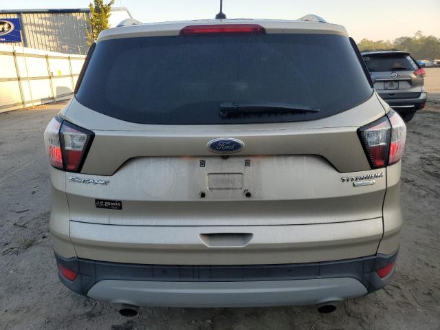 1FMCU0J90HUC73261 - 2017 FORD ESCAPE TITANIUM BEIGE photo 6