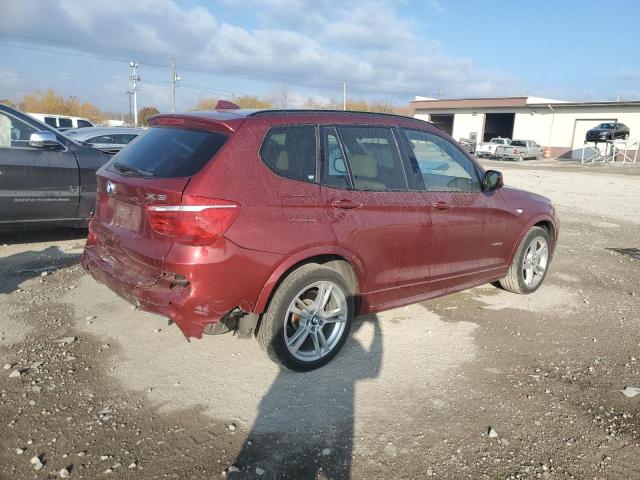 5UXWX7C59CL975247 - 2012 BMW X3 XDRIVE35I RED photo 3