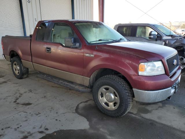 1FTPX14565NB24855 - 2005 FORD F150 MAROON photo 4