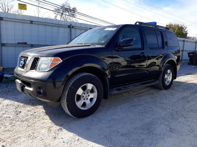5N1AR18W17C629859 - 2007 NISSAN PATHFINDER LE შავი ფოტო 1