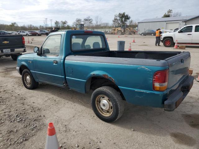 1FTCR10A8RUE54889 - 1994 FORD RANGER TURQUOISE photo 2