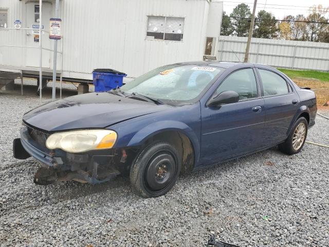 1C3EL46J65N670297 - 2005 CHRYSLER SEBRING BLUE photo 1