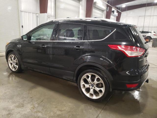 1FMCU0J90DUB17389 - 2013 FORD ESCAPE TITANIUM BLACK photo 2