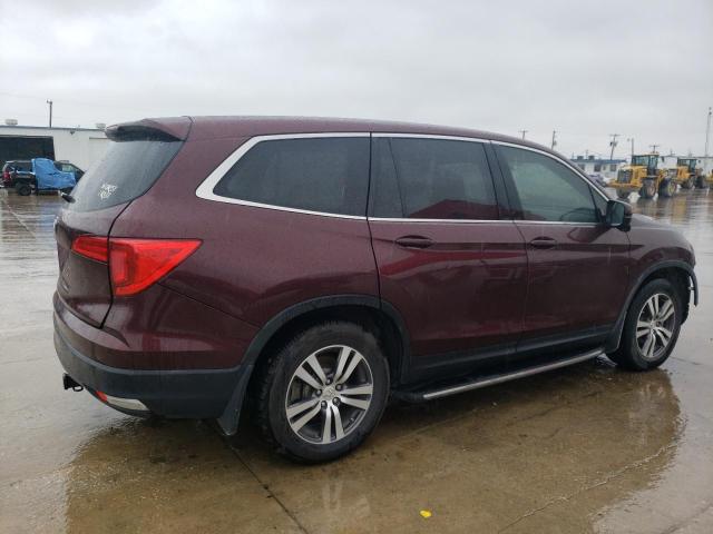 5FNYF5H53HB012817 - 2017 HONDA PILOT EXL BURGUNDY photo 3