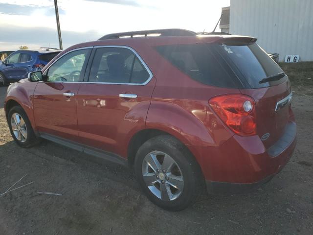 2GNALCEK0E6374475 - 2014 CHEVROLET EQUINOX LT RED photo 2