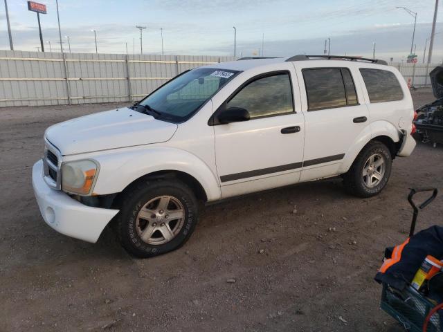 1D4HB48256F163035 - 2006 DODGE DURANGO SLT WHITE photo 1