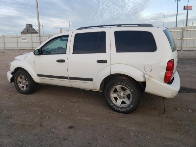 1D4HB48256F163035 - 2006 DODGE DURANGO SLT WHITE photo 2