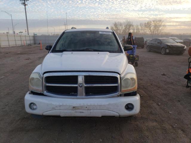 1D4HB48256F163035 - 2006 DODGE DURANGO SLT WHITE photo 5