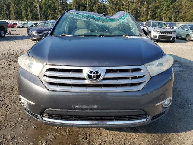 5TDZK3EH7DS090378 - 2013 TOYOTA HIGHLANDER BASE GRAY photo 5