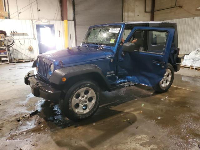 1J4AA2D15AL229400 - 2010 JEEP WRANGLER SPORT BLUE photo 1