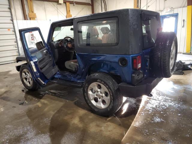 1J4AA2D15AL229400 - 2010 JEEP WRANGLER SPORT BLUE photo 2