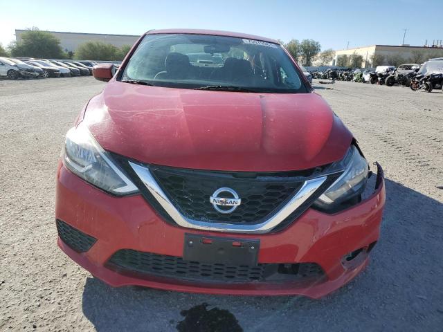 3N1AB7AP3JL627673 - 2018 NISSAN SENTRA S RED photo 5