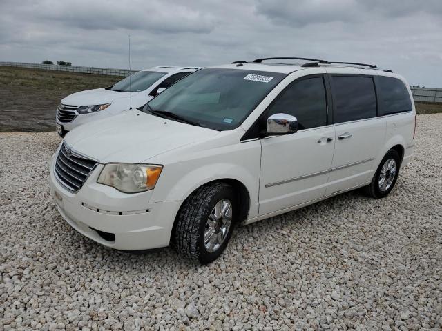 2A8HR64X98R688383 - 2008 CHRYSLER TOWN & COU LIMITED WHITE photo 1