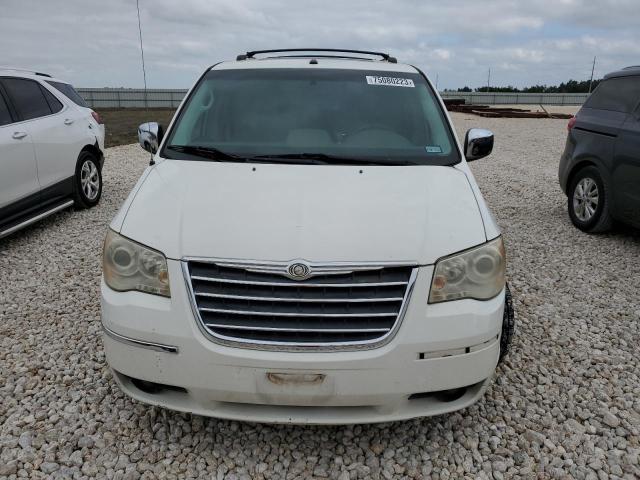 2A8HR64X98R688383 - 2008 CHRYSLER TOWN & COU LIMITED WHITE photo 5