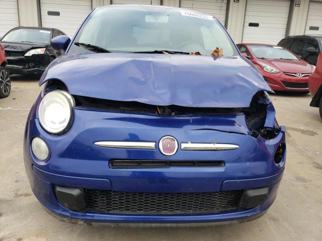 3C3CFFAR1DT526470 - 2013 FIAT 500 POP BLUE photo 5