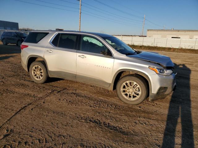 1GNEVFKW5KJ144059 - 2019 CHEVROLET TRAVERSE LS GRAY photo 4