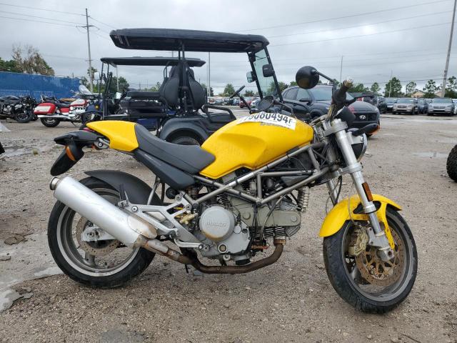 ZDM1RC3L31B012669 - 2001 DUCATI M750 YELLOW photo 1