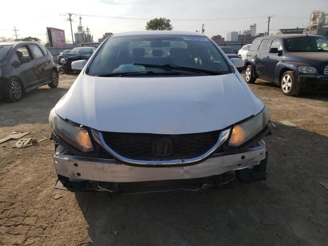 19XFB2F57EE025513 - 2014 HONDA CIVIC LX WHITE photo 5