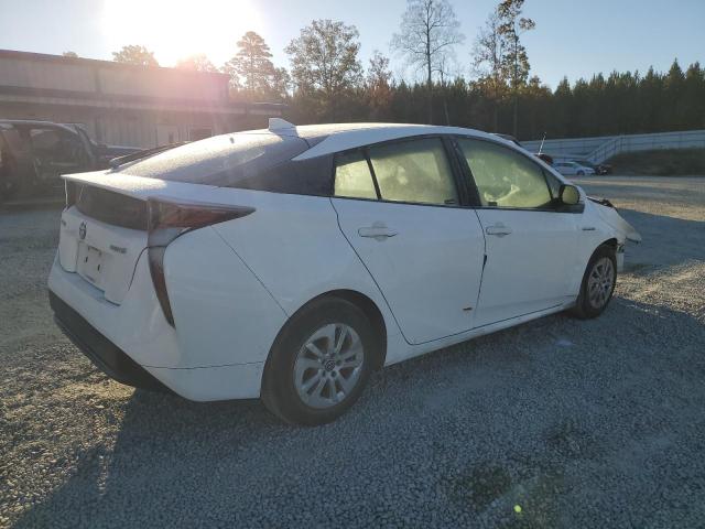 JTDKBRFU8H3035929 - 2017 TOYOTA PRIUS WHITE photo 3