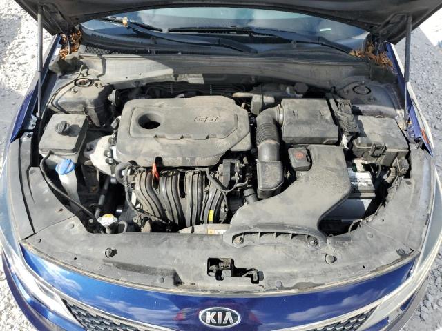 5XXGU4L36HG152374 - 2017 KIA OPTIMA EX BLUE photo 11