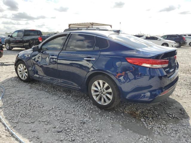 5XXGU4L36HG152374 - 2017 KIA OPTIMA EX BLUE photo 2