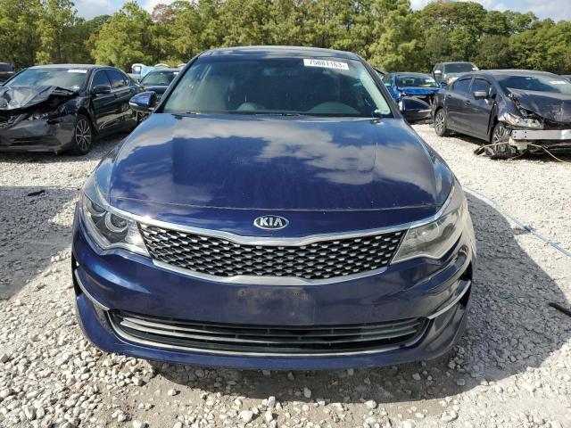 5XXGU4L36HG152374 - 2017 KIA OPTIMA EX BLUE photo 5