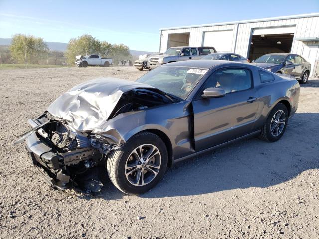 1ZVBP8AM1E5209601 - 2014 FORD MUSTANG GRAY photo 1