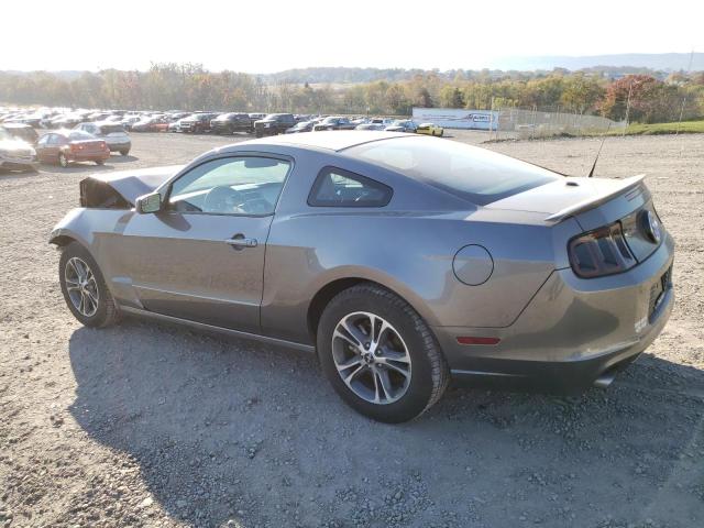 1ZVBP8AM1E5209601 - 2014 FORD MUSTANG GRAY photo 2